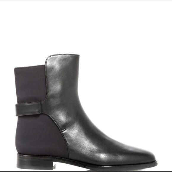Via Spiga Women's 6 Black Vaughan Booties Boots - Picture 2 of 8